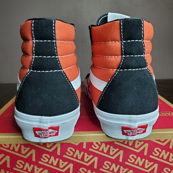 Vans Sk8-Hi Flame Burnt Ochre Men Size 11.5 - Picture 8 of 12